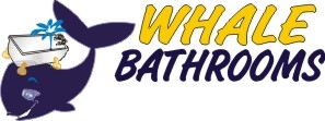Whale Bathrooms with logo
